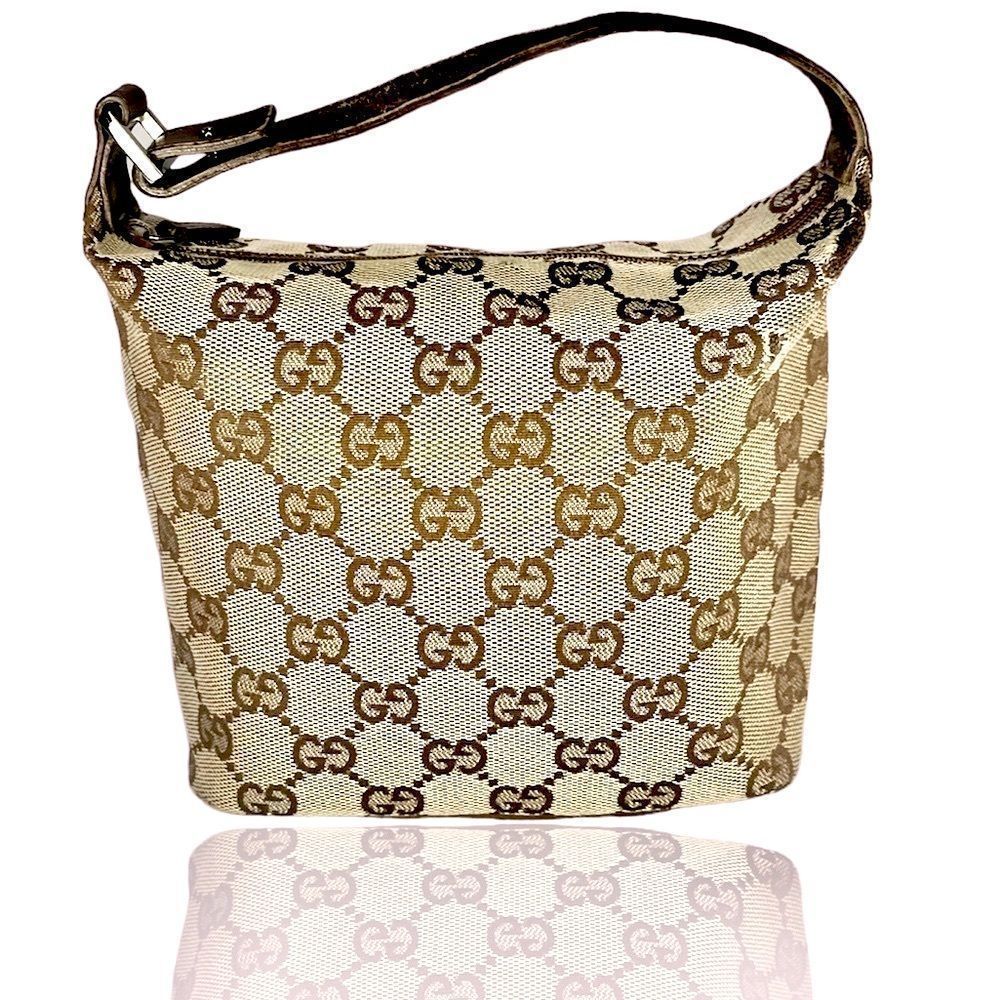 Gucci Beige PVC Beige Shoulder Bag